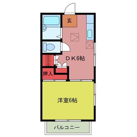 第７サンコーポの物件間取画像